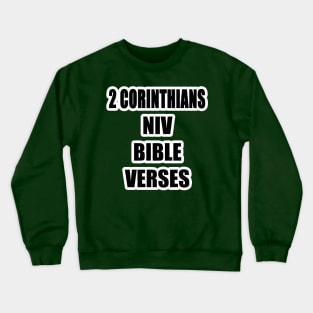 1 Corinthians KJV Bible Verses Crewneck Sweatshirt